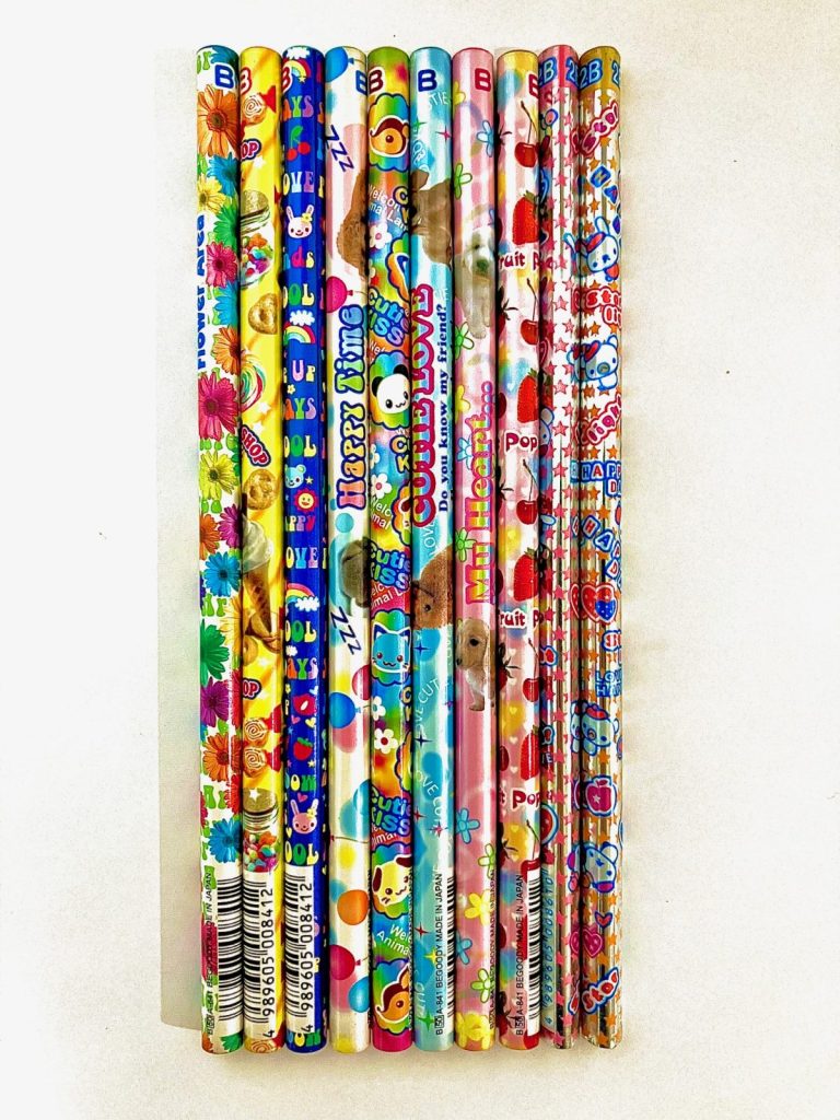 Eyeball Pencil transfer film printed OEM pencils with full-colour graphics, perfect for licensed characters and retail stationery collections.